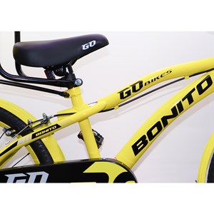 دوچرخه کودک Bonito سایز 20 مدل GO رنگ زرد_اسباب بازی دوچرخه