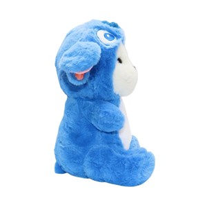 عروسک پولیشی اورجینال خرس کلاه دار آبی 26 سانتی_اسباب بازی عروسک دخترانه