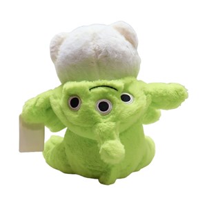 عروسک پولیشی اورجینال خرس کلاه دار سبز 26 سانتی_اسباب بازی عروسک دخترانه