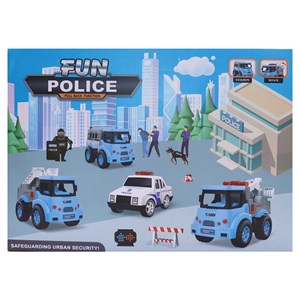 ماشین های اسباب بازی پلیس مجموعه 8 عددی مدل POLICE 168_اسباب بازی ماشین