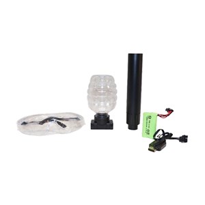 تفنگ اسباب بازی شارژی تیر ژله ای دو حالته مدل 222 MP5_اسباب بازی تفنگ