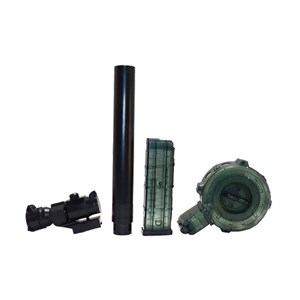 تفنگ اسباب بازی شارژی پوکه پران تیر اسفنجی دو حالته مدل M416 037_اسباب بازی تفنگ