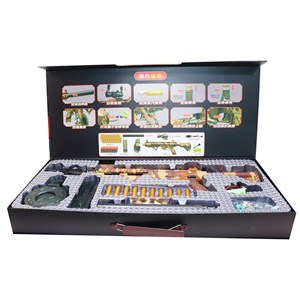 تفنگ اسباب بازی شارژی پوکه پران تیر اسفنجی دو حالته مدل M416 037_اسباب بازی تفنگ