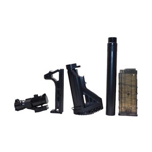 تفنگ اسباب بازی تک تیرانداز پوکه پران تیر اسفنجی با دوربین مدل M416 D018_اسباب بازی تفنگ