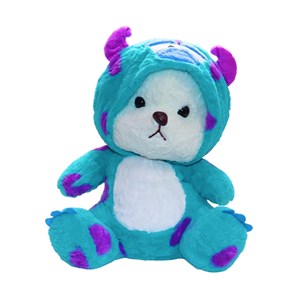 عروسک پولیشی اورجینال خرس سالیوان پتو دار_اسباب بازی عروسک دخترانه