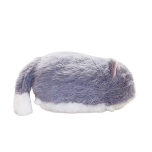 عروسک پولیشی اورجینال همستر خوابیده 42 سانتی_اسباب بازی عروسک دخترانه