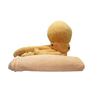 عروسک پولیشی اورجینال هشت پا پتو دار_اسباب بازی عروسک دخترانه