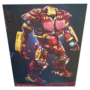 لگو مارول مرد آهنی هالک باستر 4049 قطعه مدل Iron Man Hulkbuster 55260_اسباب بازی لگو