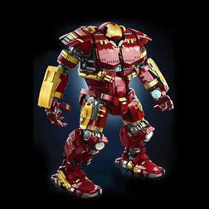لگو مارول مرد آهنی هالک باستر 4049 قطعه مدل Iron Man Hulkbuster 55260_اسباب بازی لگو