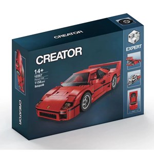 لگو تکنیک ماشین فراری با 1158 قطعه مدل Technic Series F40 sports car 10567_اسباب بازی لگو
