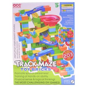 لگو پیچ و خم 203 قطعه مدل 9003 TRACK MAZE_اسباب بازی لگو