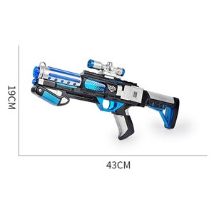 تفنگ اسباب بازی موزیکال چراغدار طرح فضایی مدل Starry Illusion Star Electric Gun 817_اسباب بازی تفنگ
