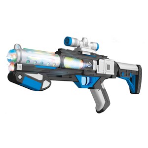 تفنگ اسباب بازی موزیکال چراغدار طرح فضایی مدل Starry Illusion Star Electric Gun 817_اسباب بازی تفنگ