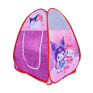 چادر بازی کودک طرح کرومی و مای ملودی Kuromi & My Melody رنگ بنفش_اسباب بازی اتاق کودک