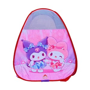 چادر بازی کودک طرح کرو‌می و مای ملودی Kuromi & My Melody رنگ بنفش_اسباب بازی اتاق کودک