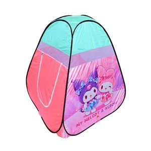 چادر بازی کودک 140 سانتی طرح کرومی و مای ملودی Kuromi & My Melody رنگ صورتی_اسباب بازی اتاق کودک