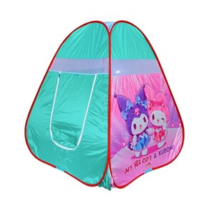 چادر بازی کودک 140 سانتی طرح کرومی و مای ملودی Kuromi & My Melody رنگ آبی_اسباب بازی اتاق کودک