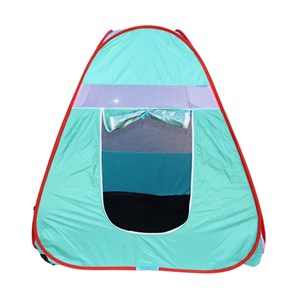 چادر بازی کودک 130 سانتی طرح کرو‌می و مای ملودی Kuromi & My Melody رنگ آبی_اسباب بازی اتاق کودک