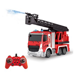 ماشین کنترلی شارژی آتش نشانی آب پاش مدل HJ8002_اسباب بازی ماشین کنترلی