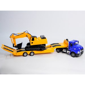 کامیون تریلی کنترلی با تریلر مقیاس 1:26 مدل Double Eagle MACK 665003_اسباب بازی ماشین کنترلی