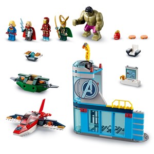 لگو مارول پایگاه انتقام جویان 247 قطعه مدل Avengers 11560_اسباب بازی لگو