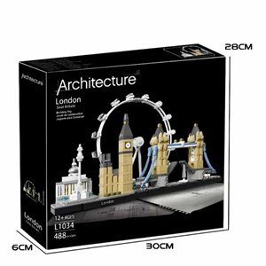 لگو کریتور شهر لندن 488 قطعه مدل Architecture Monuments London L1034_اسباب بازی لگو