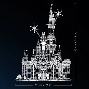 لگو دیزنی قلعه سیندرلا 4837 قطعه مدل Castelo Disney S1159_اسباب بازی لگو