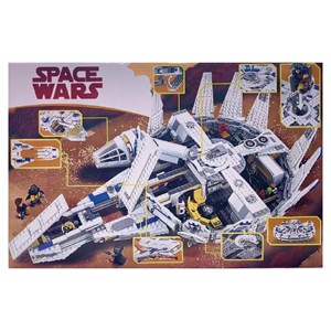 لگو جنگ ستارگان استار وارز طرح سفینه جنگی 1449 قطعه مدل Star Wars 10915_اسباب بازی لگو