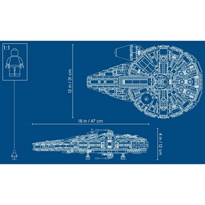 لگو جنگ ستارگان استار وارز طرح سفینه جنگی 1449 قطعه مدل Star Wars 10915_اسباب بازی لگو