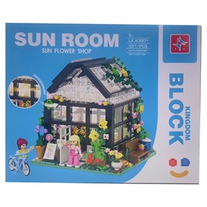 لگو کریتور گل فروشی آفتاب 551 قطعه مدل SUN FLOWER SHOP LX.A3801_اسباب بازی لگو