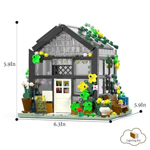 لگو کریتور گل فروشی آفتاب 551 قطعه مدل SUN FLOWER SHOP LX.A3801_اسباب بازی لگو