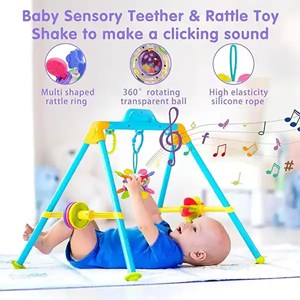 جغجغه دندانگیر  طرح فضایی 360 درجه مدل 4211_اسباب بازی نوزادی