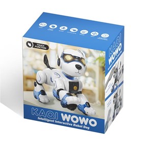 ربات سگ کنترلی رنگ سفید صورتی مدل 3010