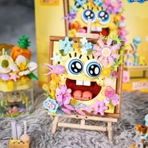 لگو تابلو باب اسفنجی مدل 612215