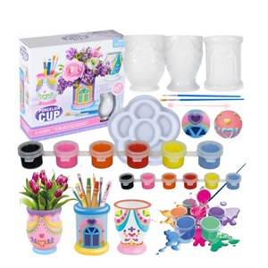 مجموعه گلدان های رنگ آمیزی مدل 868