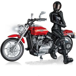 لگو موتور هارلی و موتور سوار مدل 70008