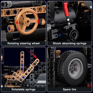لگو ماشین جیپ مدل 13068