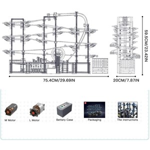 لگو ساختنی سازه مارپیچ مدل 26002