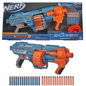 اسباب بازی تفنگ نرف Nerf مدل Hasbro - Nerf - Elite 2.0 Shockwave RD-15 Blaster With 30 Nerf Elite Darts_اسباب بازی تفنگ