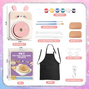 چرخ سفالگری برقی طرح خرگوش مدل 8816