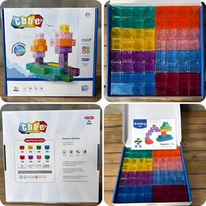 تایل مگنت مغناطیسی مکعبی 64 قطعه مدل 1447