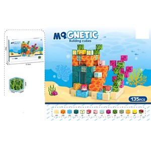 تایل مگنت مغناطیسی ماینکرافت 135 قطعه مدل 1406