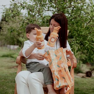 قمقمه تک جداره طرح شیر ساسی Sassi