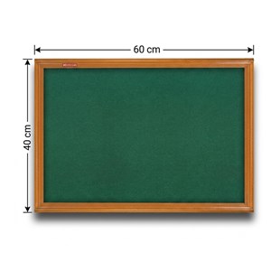 تابلو اعلانات ساده 50*70 سانتی با فریم ام دی اف