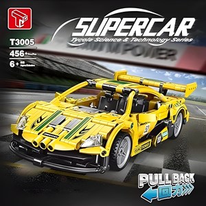 لگو ماشین کلاسیک زرد مدل T3005