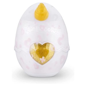 عروسک سورپرایزی رینبوکورنز RainBocoRns سری Unicorn Rescue با شاخ طلایی مدل Unicorn Rescue Magic Peel and Reveal Hearts Gold_عروسک سورپرایزی