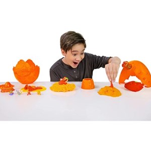 اسباب بازی تخم داینو اسمشرز Smashers سری مگا لایت آپ Mega Lightup چراغدار با استخوان قرمز مدل Red Bone_عروسک سورپرایزی